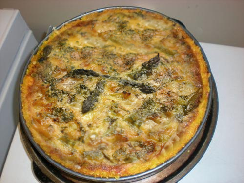 Asparagus Quiche Asparagus Quiche picture