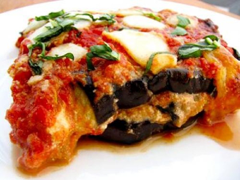Aubergines In Tomato Sauce Aubergines In Tomato Sauce picture