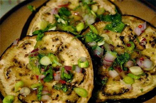 Aubergines with Parsley Aubergines with Parsley picture