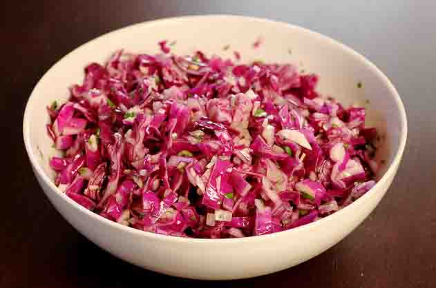 Avocado-Red Cabbage Salad Avocado-Red Cabbage Salad picture