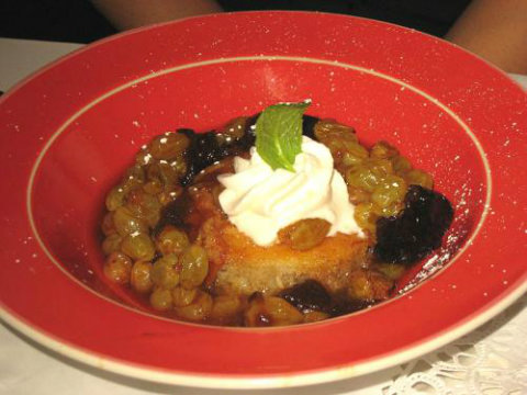 Babas Au Rhum And Savarin With Fruit And Cream Babas Au Rhum And Savarin With Fruit And Cream picture