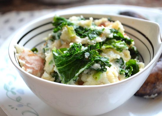 Bacon and Colcannon with Cider Sauce Bacon and Colcannon with Cider Sauce picture