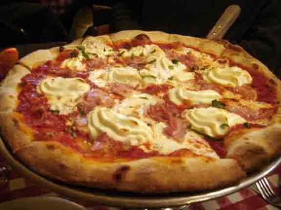 Bacon and Onion Pizza Bacon and Onion Pizza picture