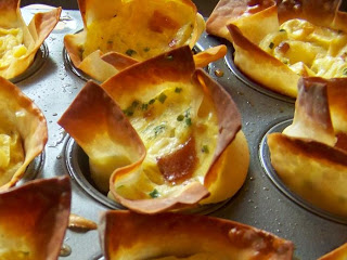 Wonton Quiche Wonton Quiche picture