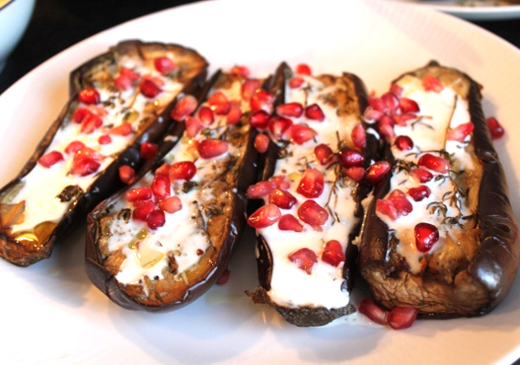 Baked Aubergine Baked Aubergine picture
