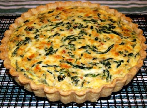 Baked Chopped Spinach Baked Chopped Spinach picture