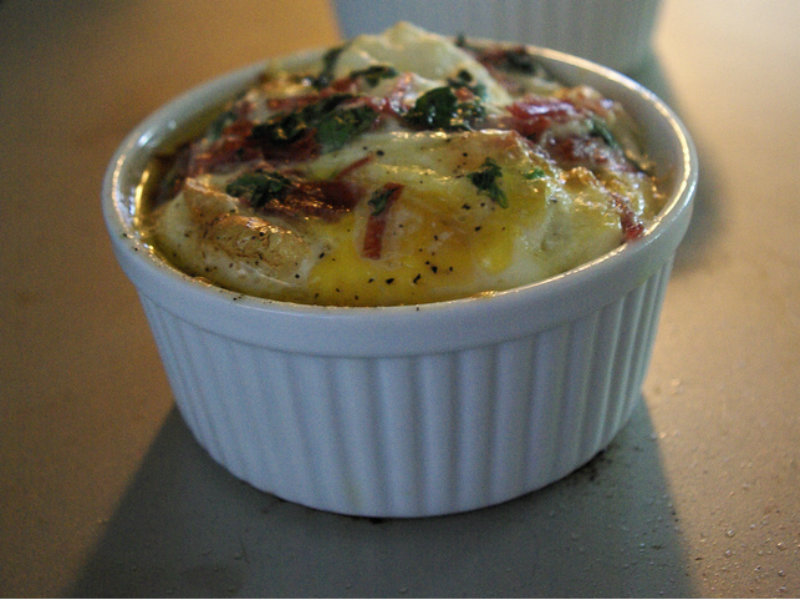 Baked Egg Ramekins Baked Egg Ramekins picture