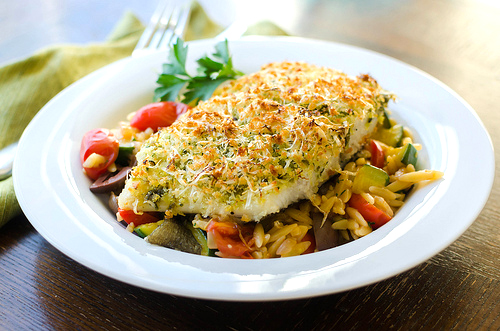Baked Fish Fillets Baked Fish Fillets picture