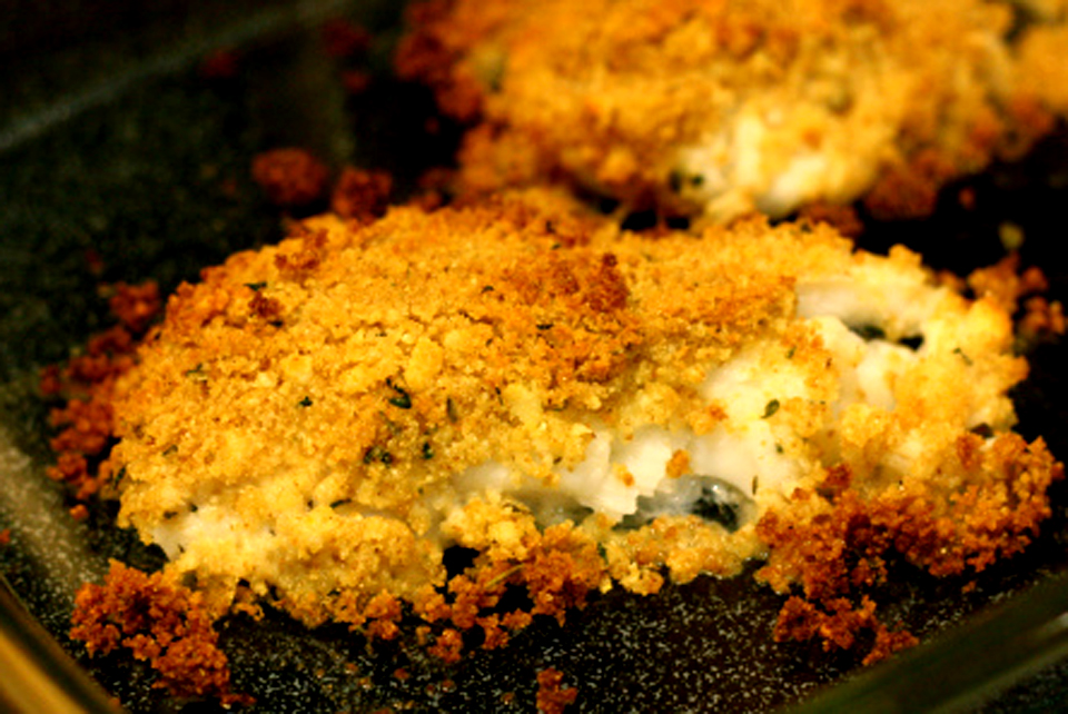 Baked Fish With Cheese Baked Fish With Cheese picture