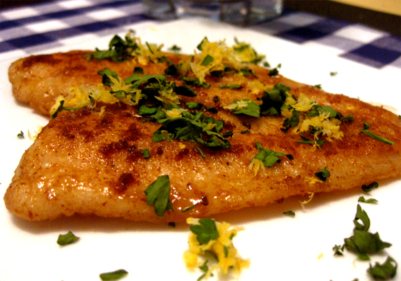 Baked Fillets Of Flounder Baked Fillets Of Flounder picture