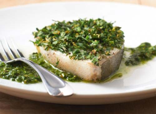 Baked Halibut Steaks Baked Halibut Steaks picture