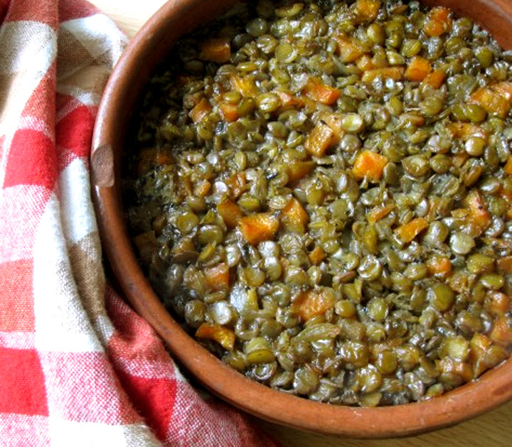 Baked Lentils Baked Lentils picture