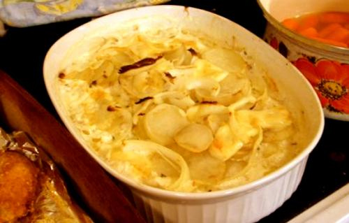 Baked Potato Au Gratin Baked Potato Au Gratin picture