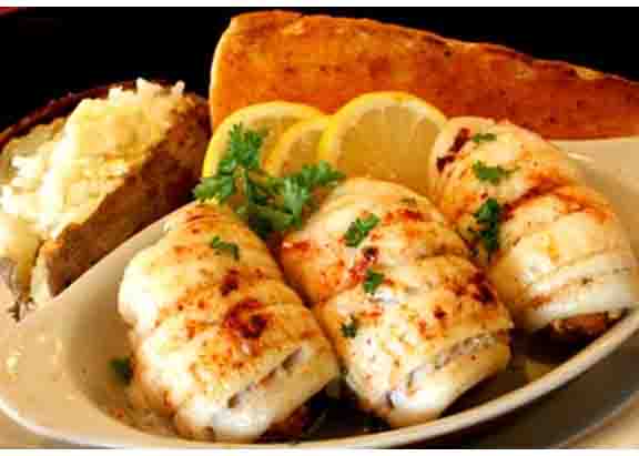 Baked Striped Bass Baked Striped Bass picture
