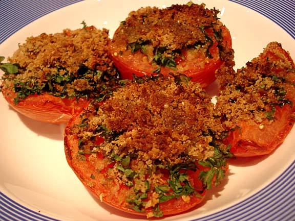 Baked Tomatoes Provencale Baked Tomatoes Provencale picture
