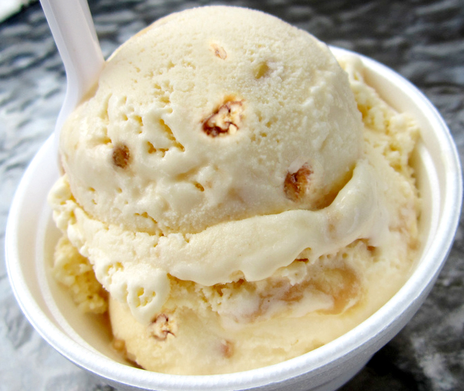 Banana Pecan Ice Cream Banana Pecan Ice Cream picture