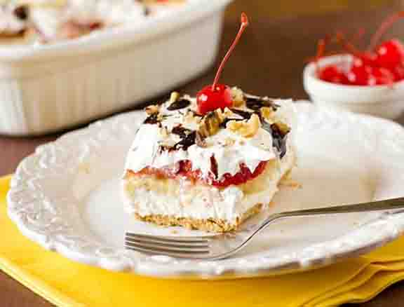 Banana Split Dessert Banana Split Dessert picture