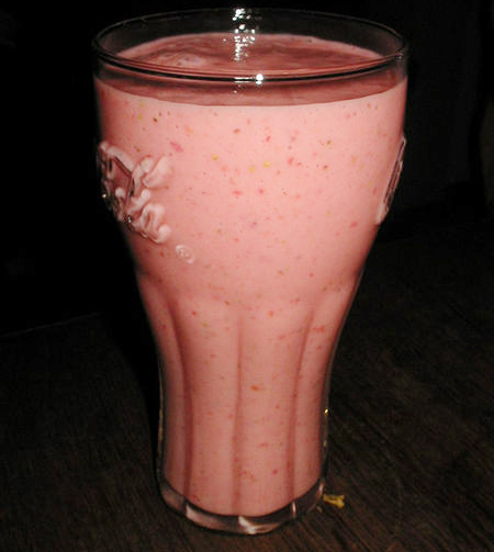 Banana Strawberry Drink Banana Strawberry Drink picture