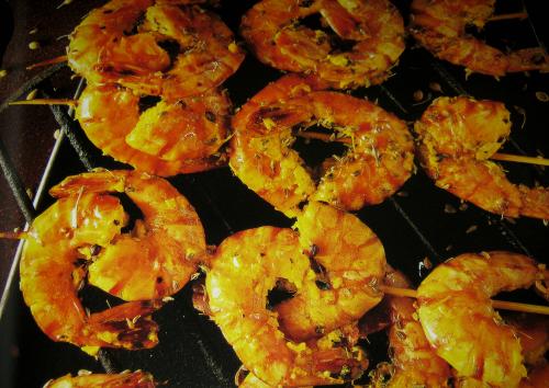 Barbecue Prawn Barbecue Prawn picture