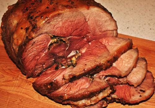 Barbecued Leg of Lamb Barbecued Leg of Lamb picture