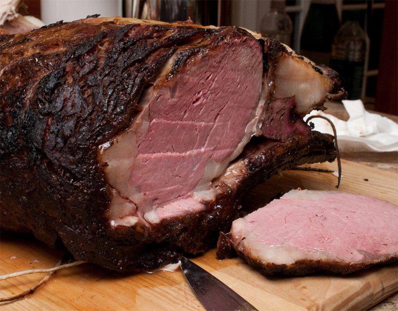 Barbecued Rib Roast Barbecued Rib Roast picture