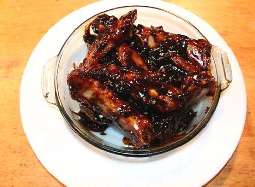 Barbecued Spare Ribs Dinner Barbecued Spare Ribs Dinner picture