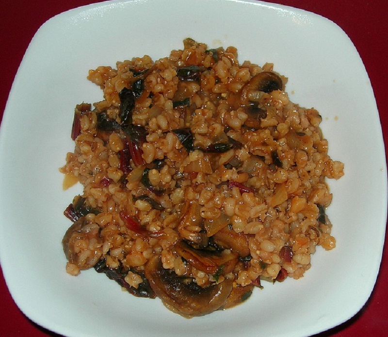 Barley and Mushroom Bake Barley and Mushroom Bake picture