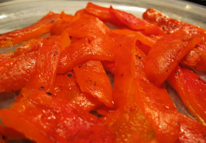 Basil Roasted Peppers Basil Roasted Peppers picture