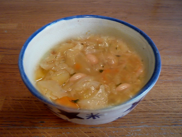 BEAN AND CABBAGE SOUP BEAN AND CABBAGE SOUP picture