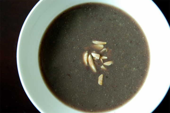 Bean and Sesame Soup Bean and Sesame Soup picture