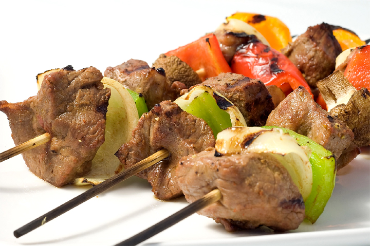Beef and Mushroom Kebabs Beef and Mushroom Kebabs picture