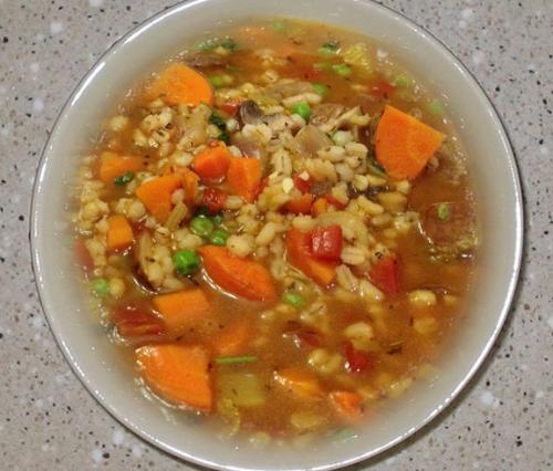 Natural Barley Soup Natural Barley Soup picture