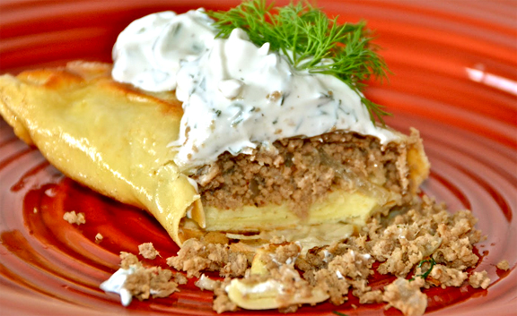 Beef N Cheese Crepes Beef N Cheese Crepes picture