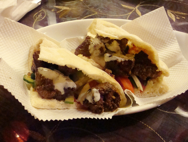 Barbecued Beef Pita Sandwiches Barbecued Beef Pita Sandwiches picture