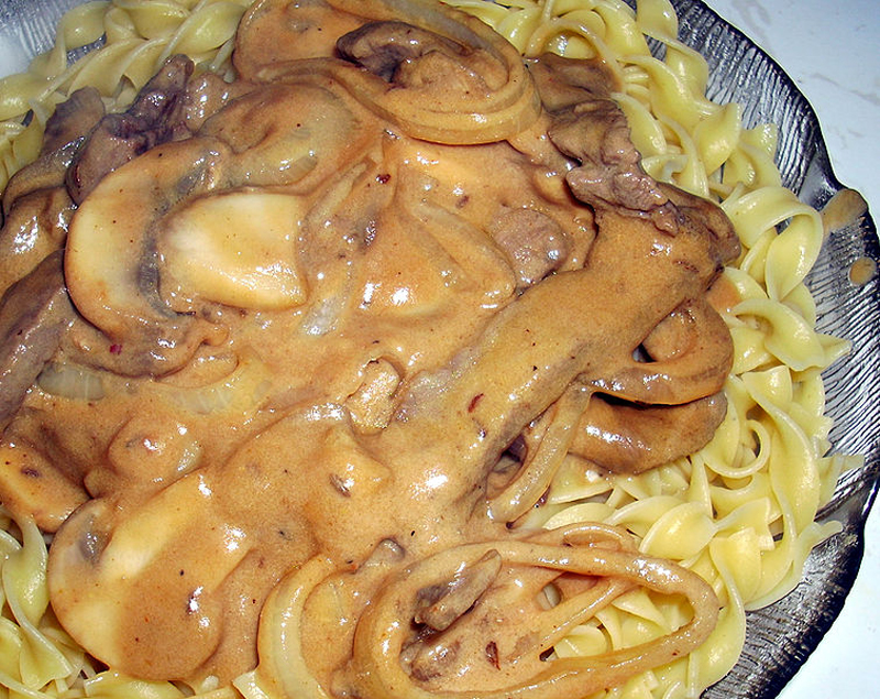 Tenderloin of Beef a La Stroganoff Tenderloin of Beef a La Stroganoff picture