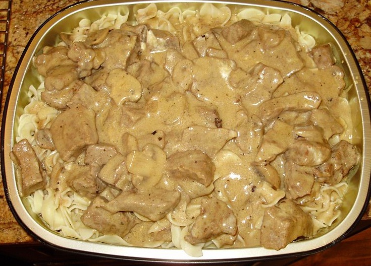 Classic French Beef Stroganoff Classic French Beef Stroganoff picture