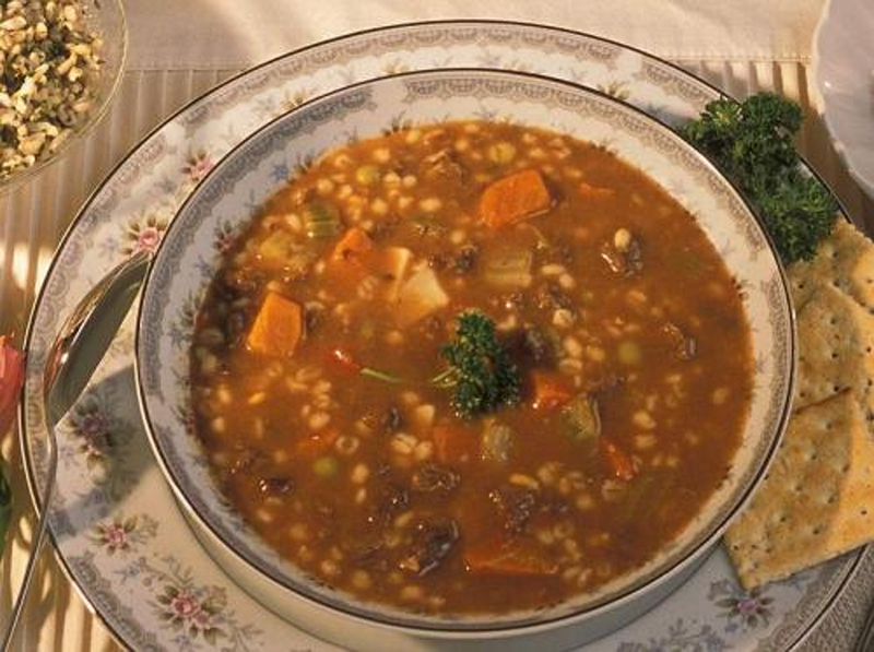 Old Fashioned Beef With Vegetable Soup Old Fashioned Beef With Vegetable Soup picture
