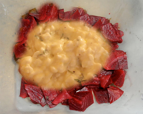 Beet-Cottage Cheese Salad Beet-Cottage Cheese Salad picture
