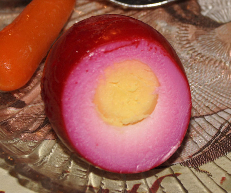 Red Beet Eggs Red Beet Eggs picture