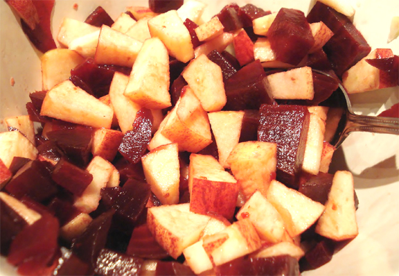 Beetroot and Apple Salad Beetroot and Apple Salad picture