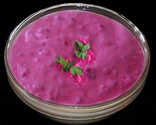 Beetroot Raita Beetroot Raita picture