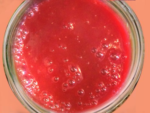 Berry Sour Cream Sauce Berry Sour Cream Sauce picture