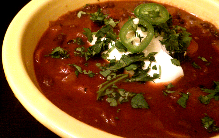 Hot And Spicy Black Bean Soup Hot And Spicy Black Bean Soup picture