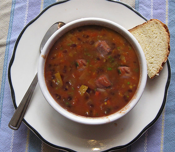 Black Bean Soup Black Bean Soup picture