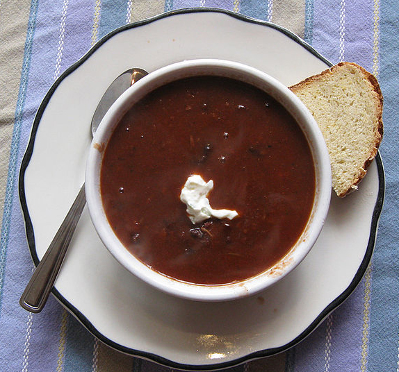 Black Bean Soup Black Bean Soup picture