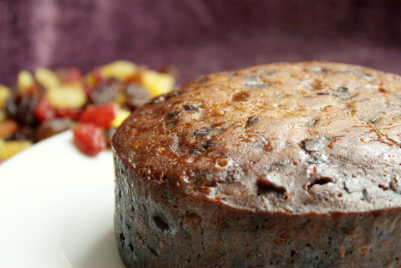 Black Fruit Cake Black Fruit Cake picture