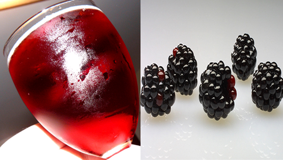 Blackberries In Framboise Blackberries In Framboise picture