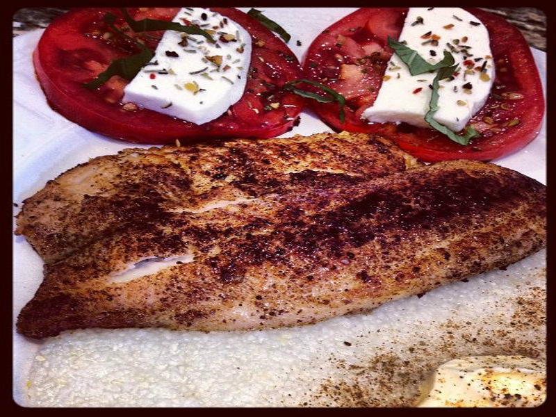 Blackened Redfish Blackened Redfish picture