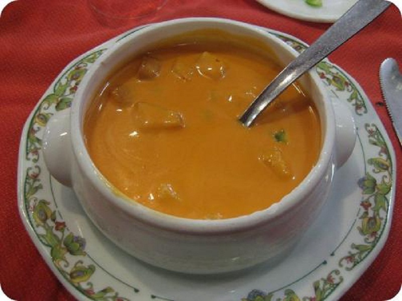 Blender Gazpacho Soup Blender Gazpacho Soup picture
