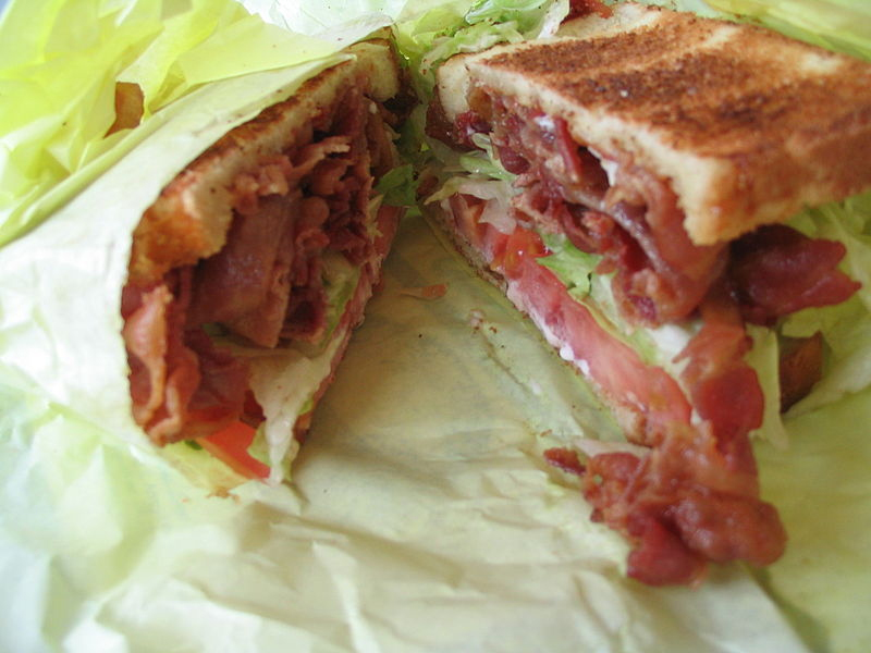 Avocado Bacon Sandwich Avocado Bacon Sandwich picture